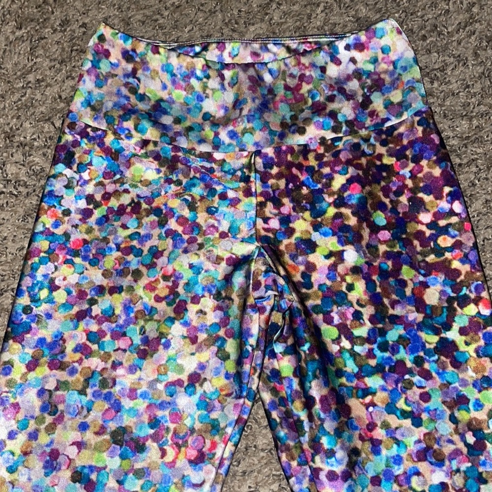 Goldsheep Party Pink Confetti Leggings - Picture 4 of 9